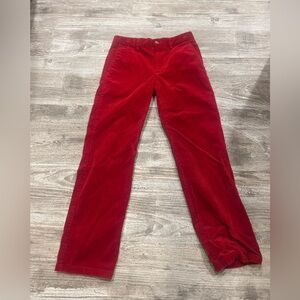 Brand new condition boys Polo Ralph Lauren red corduroy pants-size 10